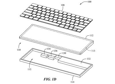 mac wewnątrz patentu klawiatury 1