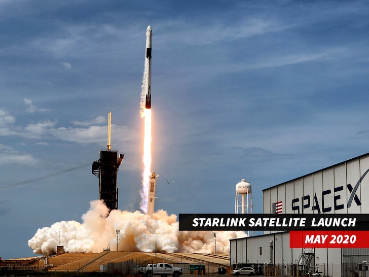 Wystrzelenie satelity Starlink