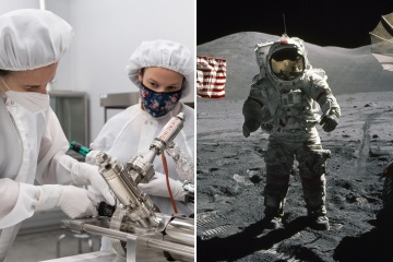 NASA otwiera zapieczętowaną próżniowo próbkę księżycową po jej pobraniu 50 lat temu