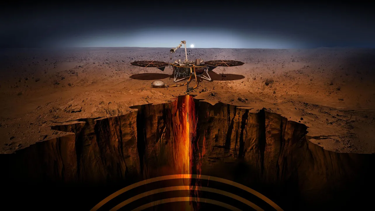 Insight Lander na Marsie