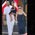 Khloe Kardashian i Tristan Thompson spędzają czas z córką Troy