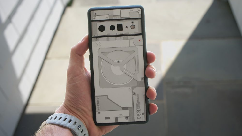 dbrand coś oszczędza przyczepność na pixel 6 pro