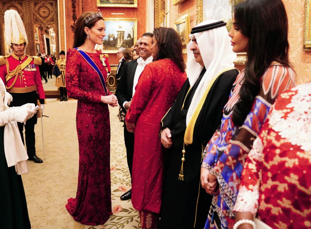 Król Karol III i królowa Camilla wydają przyjęcie dla członków korpusu dyplomatycznego