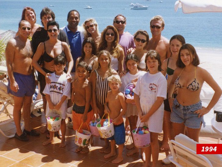 OJ Simpson z rodziną Kardashian-Jenner